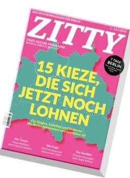 Zitty – 7 April 2016