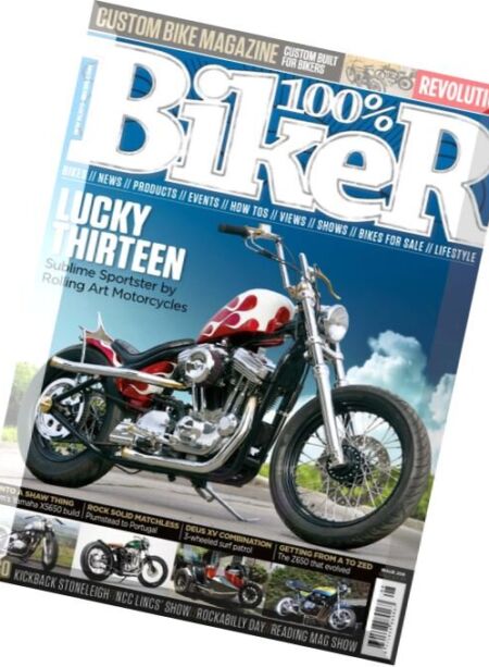 100% Biker – Issue 208, 2016 Cover