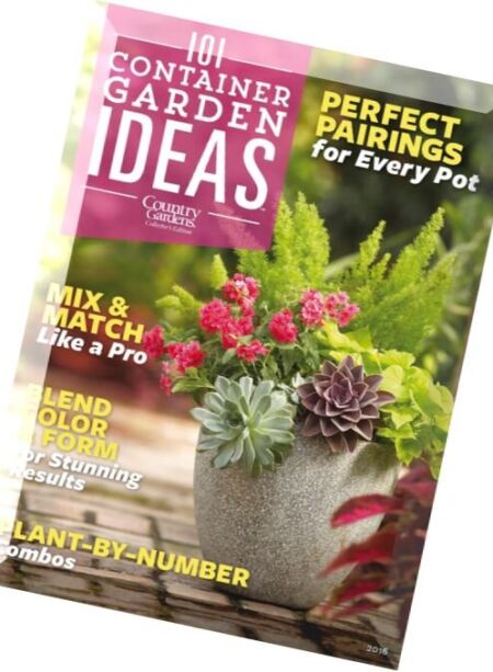 101 Container Gardens Cover