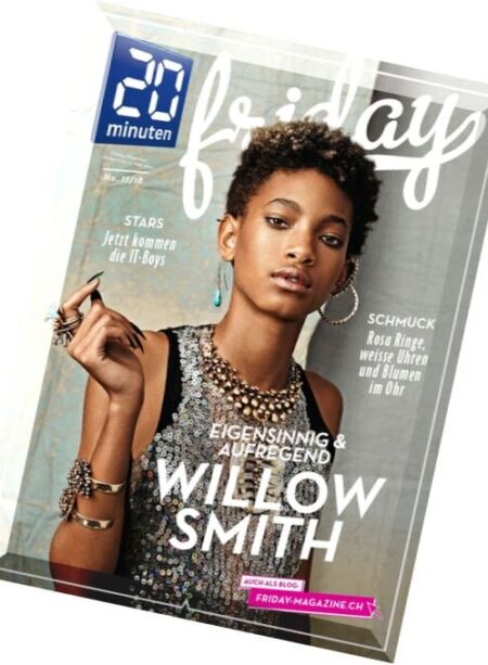20 Minuten Friday – 29 April 2016 Cover