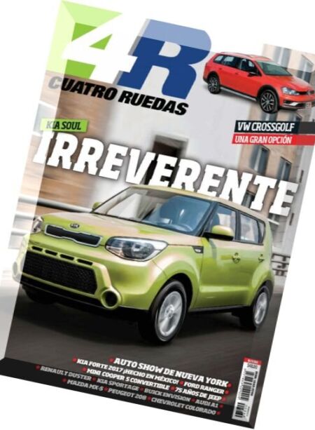 4Ruedas – Mayo 2016 Cover