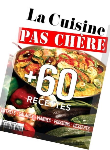 60 Recettes Faciles – N 7, 2016 Cover