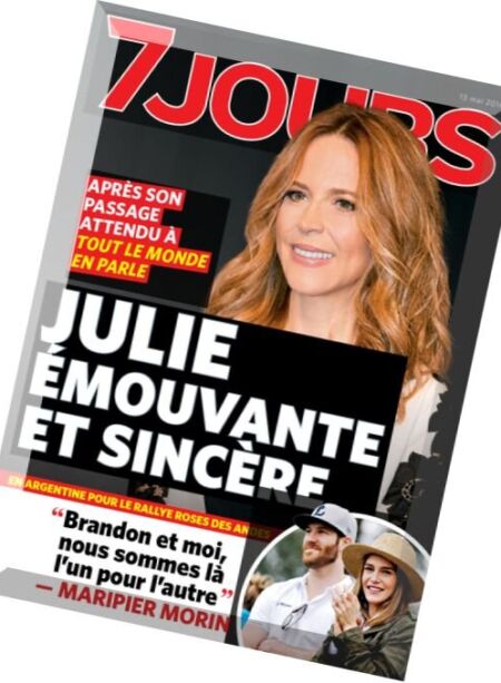 7 Jours – 13 Mai 2016 Cover