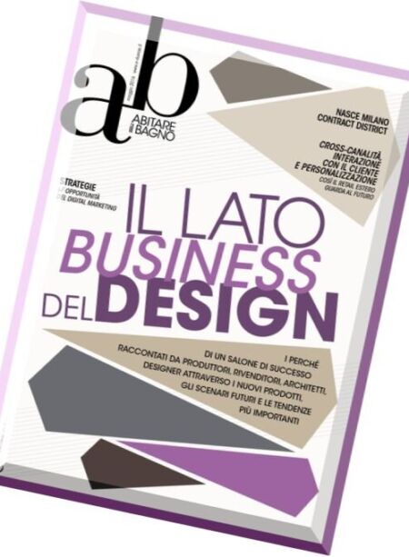 Abitare il bagno – Maggio 2016 Cover