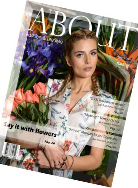 About Fashion & Lifestyle – Maio-Junho 2016 Cover