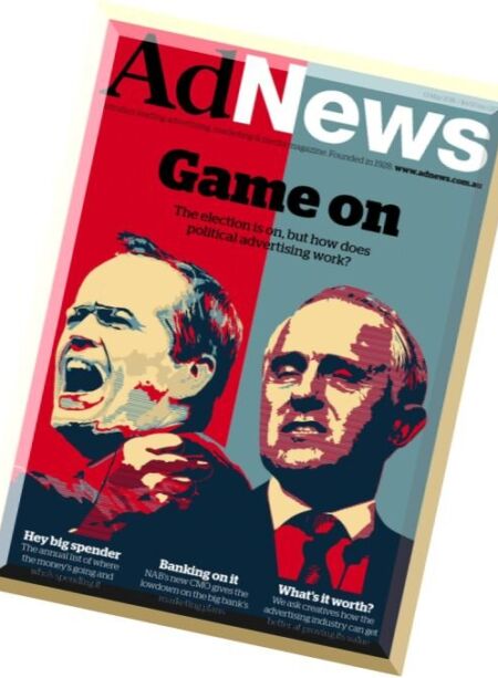 AdNews – 13 May 2016 Cover