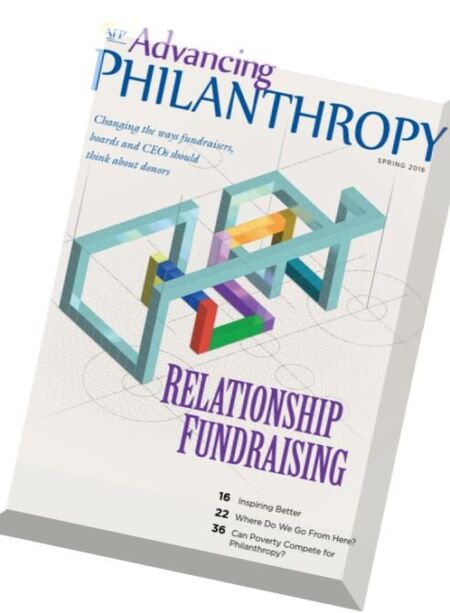 Advancing Philanthropy – Spring 2016 Cover