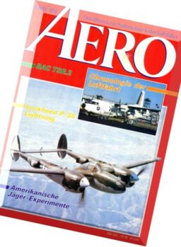 Aero Das Illustrierte Sammelwerk der Luftfahrt – N 161