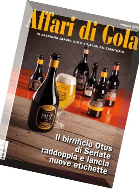 Affari di Gola – Maggio 2016 Cover