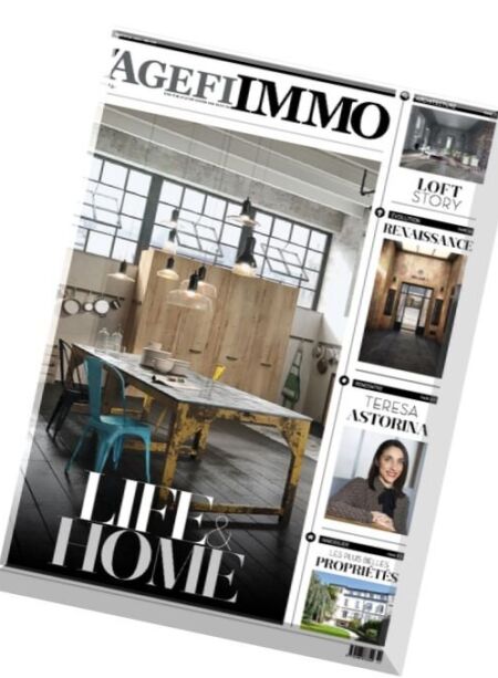 Agefi Immo – N 22, Avril-Mai 2016 Cover