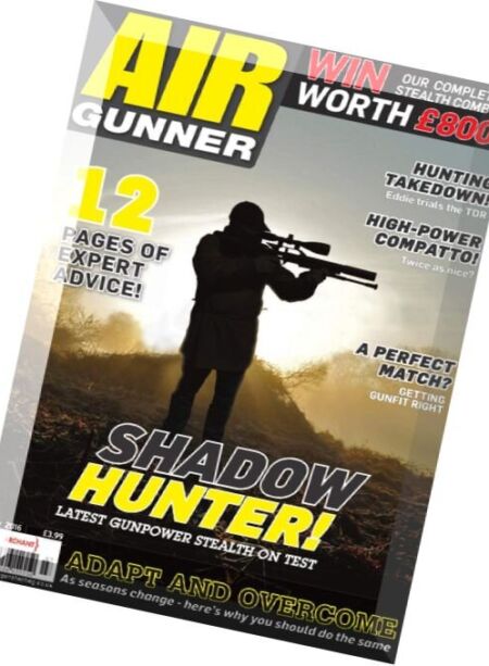 Air Gunner – July 2016 Cover