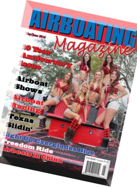 Airboating Magazine – May-June 2016 Cover