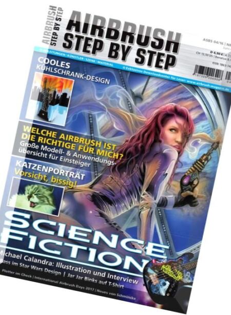 Airbrush Step By Step – Juni-Juli 2016 Cover