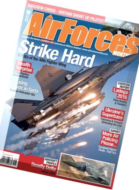 AirForces Monthly – June 2016 Cover