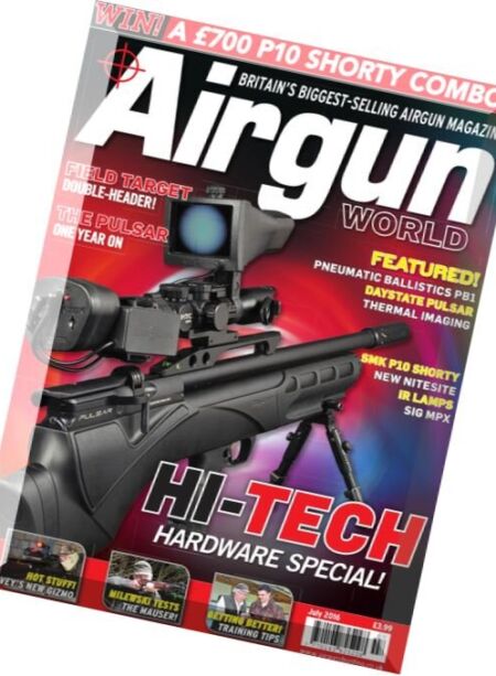 Airgun World – July 2016 Cover