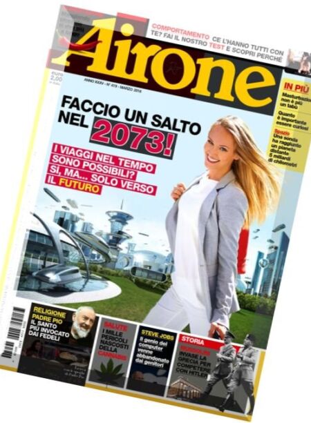 Airone – Marzo 2016 Cover