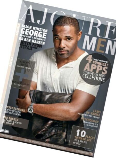 Ajoure Men International – June 2016 Cover