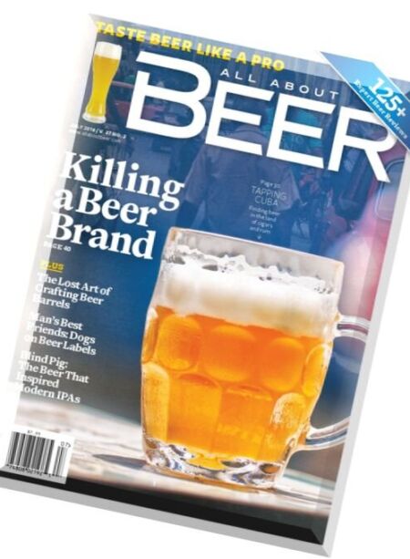 All About Beer – July 2016 Cover