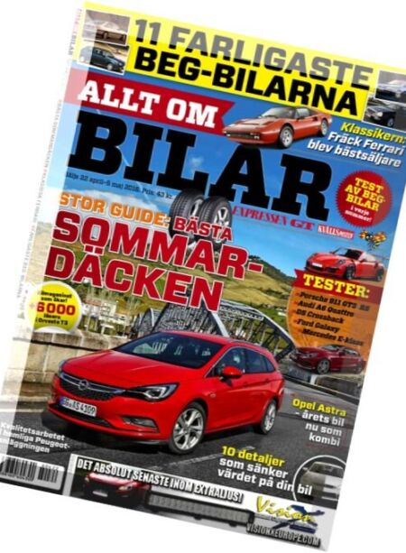 Allt Om Bilar – Nr.4, 2016 Cover