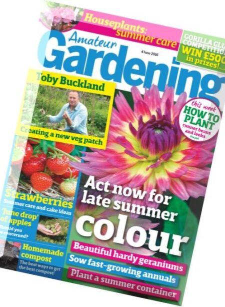 Amateur Gardening – 4 June 2016 Cover