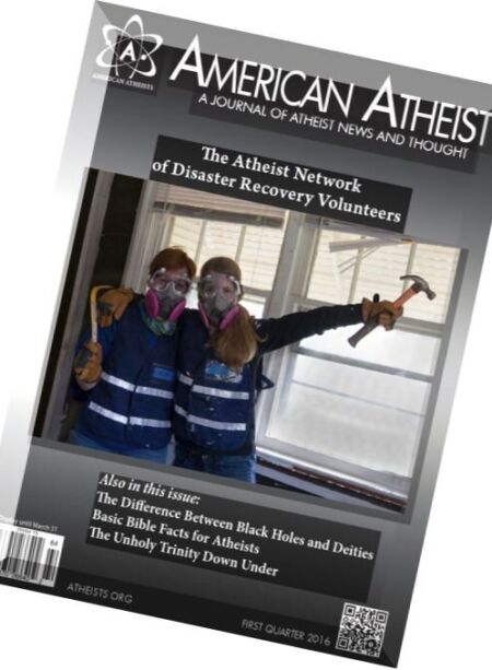 American Atheist – First Quarter 2016 Cover