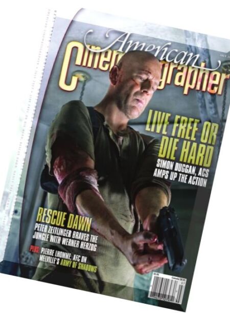 American Cinematographer – July 2007 Cover