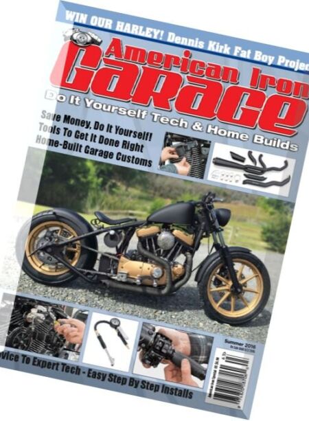 American Iron Garage – Summer 2016 Cover