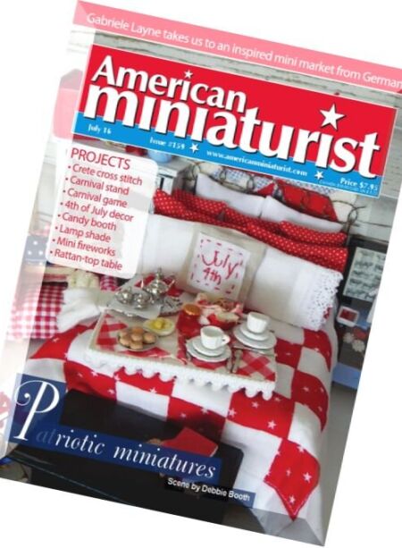 American Miniaturist – July 2016 Cover