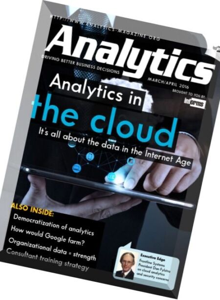 Analytics – March-April 2016 Cover