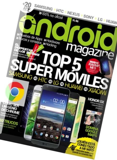 Android Magazine Spain – Issue 46, 2016 Cover