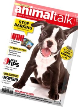 Animal Talk – April 2016