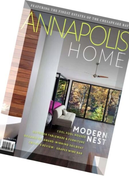 Annapolis Home – May-June 2016 Cover