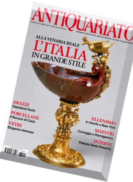 Antiquariato – Aprile 2016 Cover
