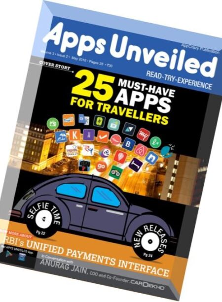 Apps Unveiled – May 2016 Cover