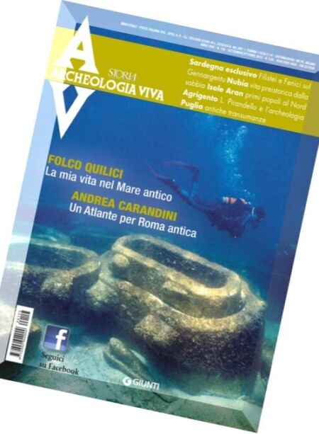 Archeologia Viva – Settembre-Ottobre 2012 Cover