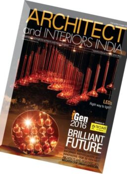 Architect and Interiors India – May 2016