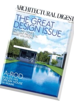 Architectural Digest – June 2016