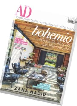 Architectural Digest Mexico – Mayo 2016