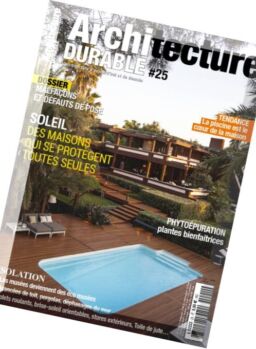 Architecture Durable – Mai-Juillet 2016