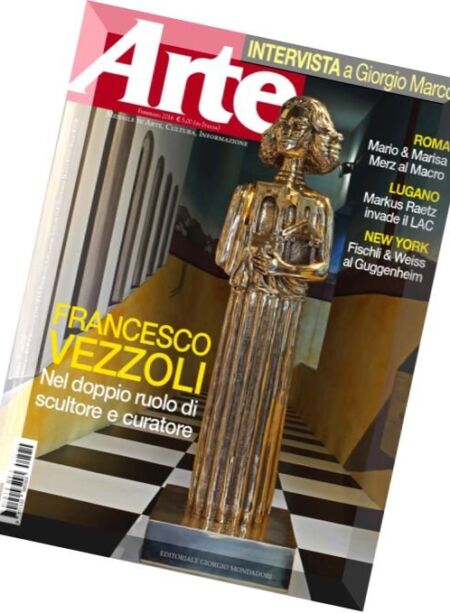 Arte – Febbraio 2016 Cover