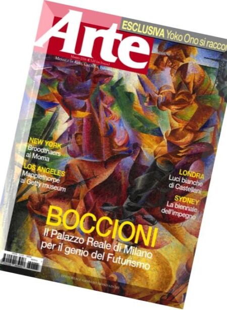 Arte – Marzo 2016 Cover