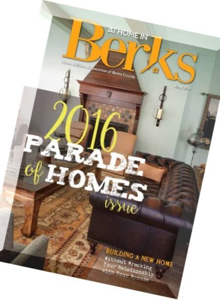 At Home in Berks – June 2016 Cover