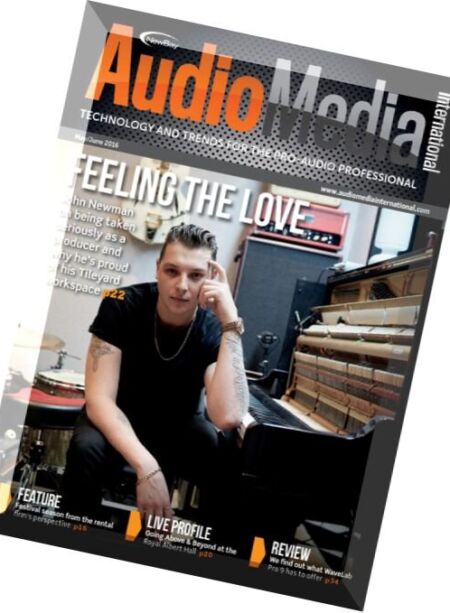 Audio Media International – May-June 2016 Cover