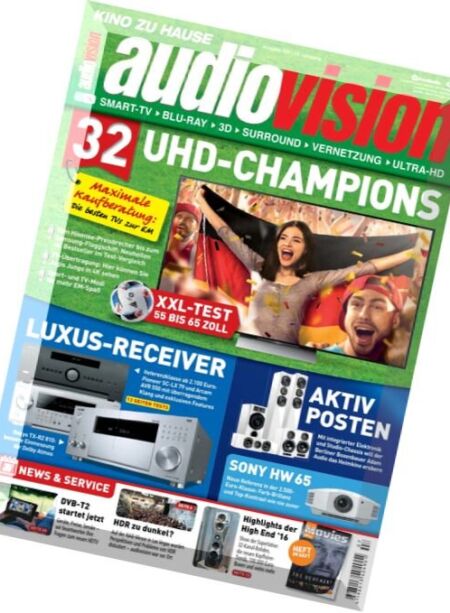 Audiovision Magazin – Juni-Juli 2016 Cover