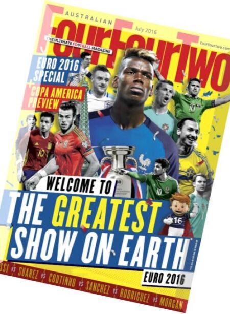 Australian FourFourTwo – July 2016 Cover