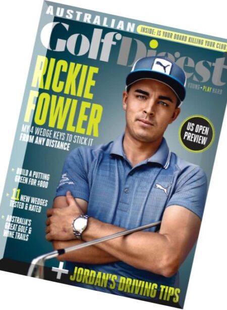 Australian Golf Digest – June 2016 Cover