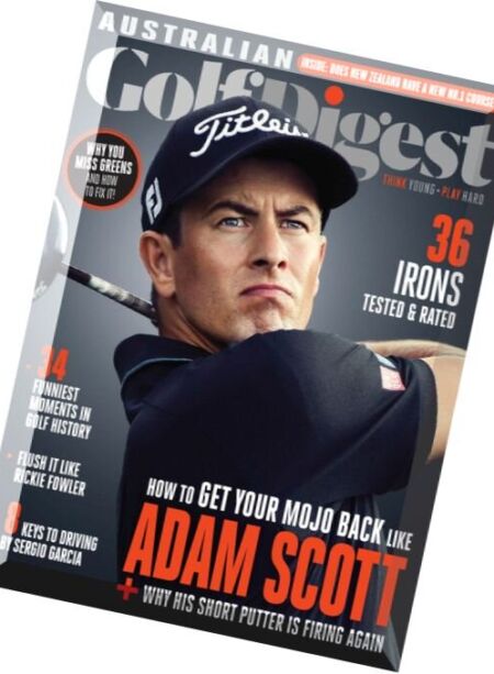 Australian Golf Digest – May 2016 Cover