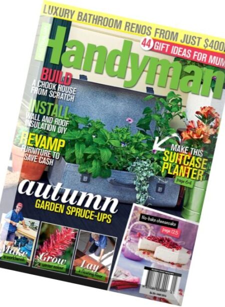 Australian Handyman – May 2016 Cover
