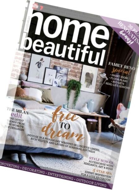 Australian Home Beautiful – June 2016 Cover