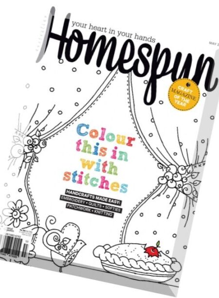 Australian Homespun – May 2016 Cover